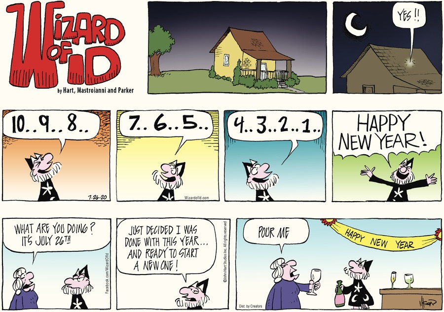 Wizard of Id by Parker and Hart, July 26, 2020